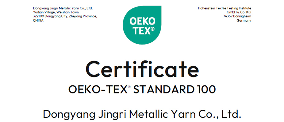 Jr Metalik iplik co., Ltd.